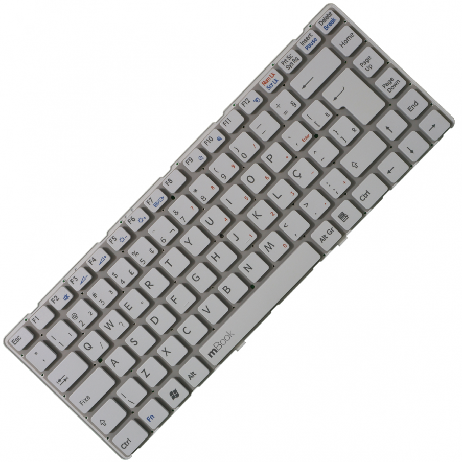 Teclado Sony Vaio Vgn-nw Vgn Nw 9j.n0u82.a1b Branco Br