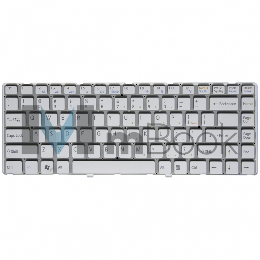 Teclado para Sony Vaio VGN-NW120J/S VGN-NW130J/S Layout US