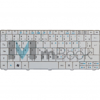 Teclado para Acer Aspire One Nsk-as41b Nsk-as41d Branco