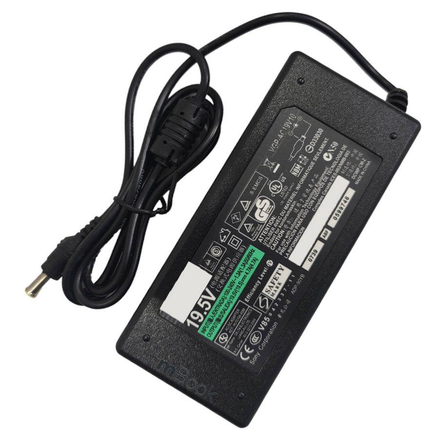 Fonte Carregador Para Sony Vaio Vpc-eh3n6e Vpceh3t9e Segunda