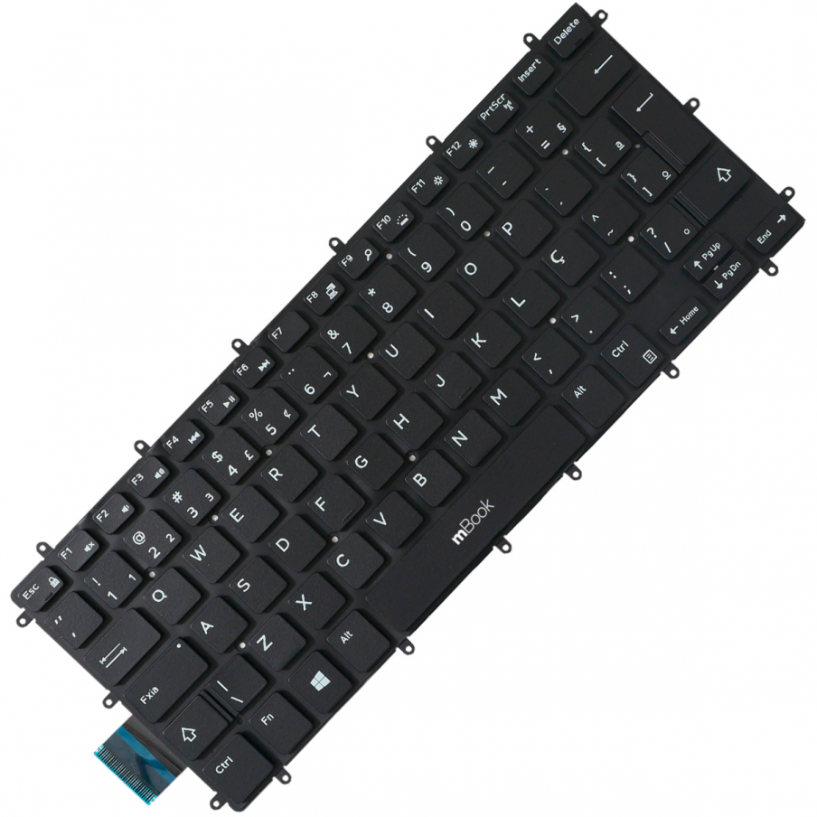 Teclado Dell Inspiron 13 5368, 13 5378, 13 7368 P74G Br