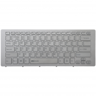 Teclado para Sony VAIO SVF15N2ACXB Silver US com LED