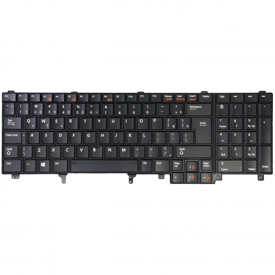 Teclado para Dell Precision M4700 Com Point e Led