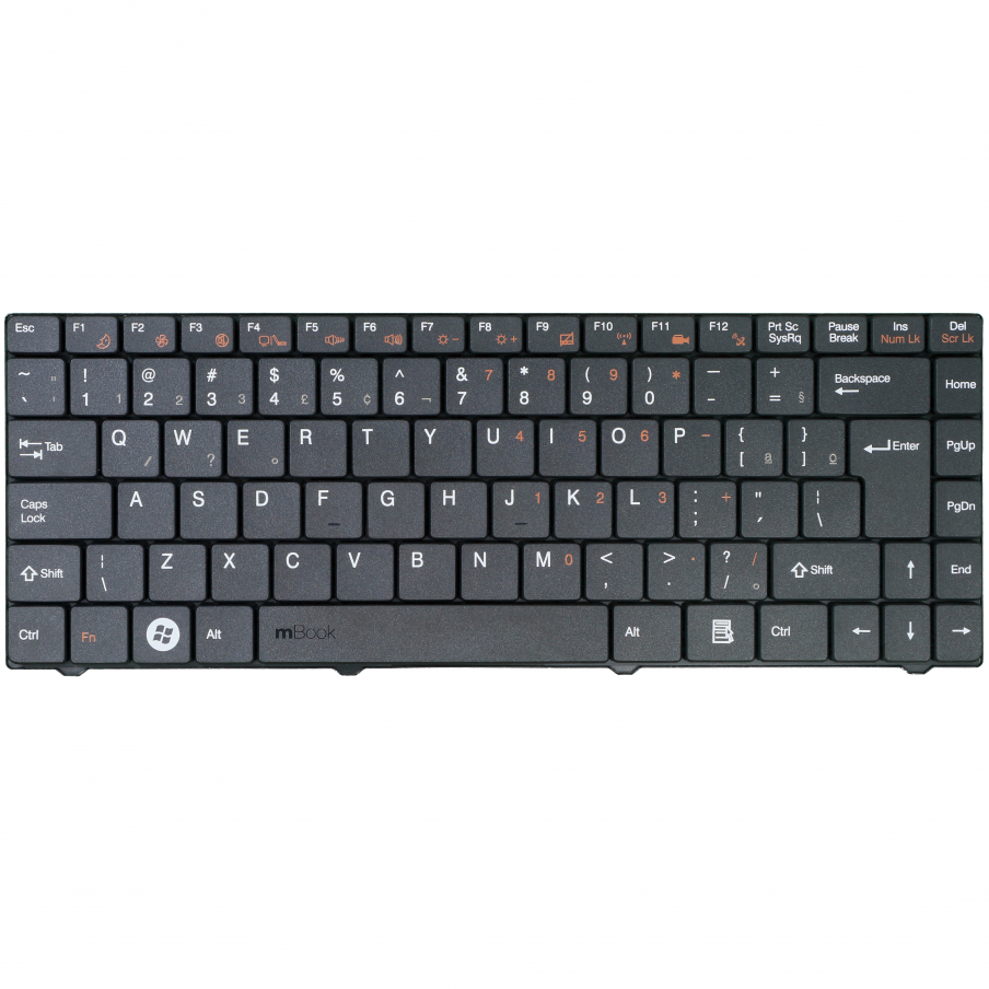 Teclado para CCE WM52C, T52C, T31 Wifi F10