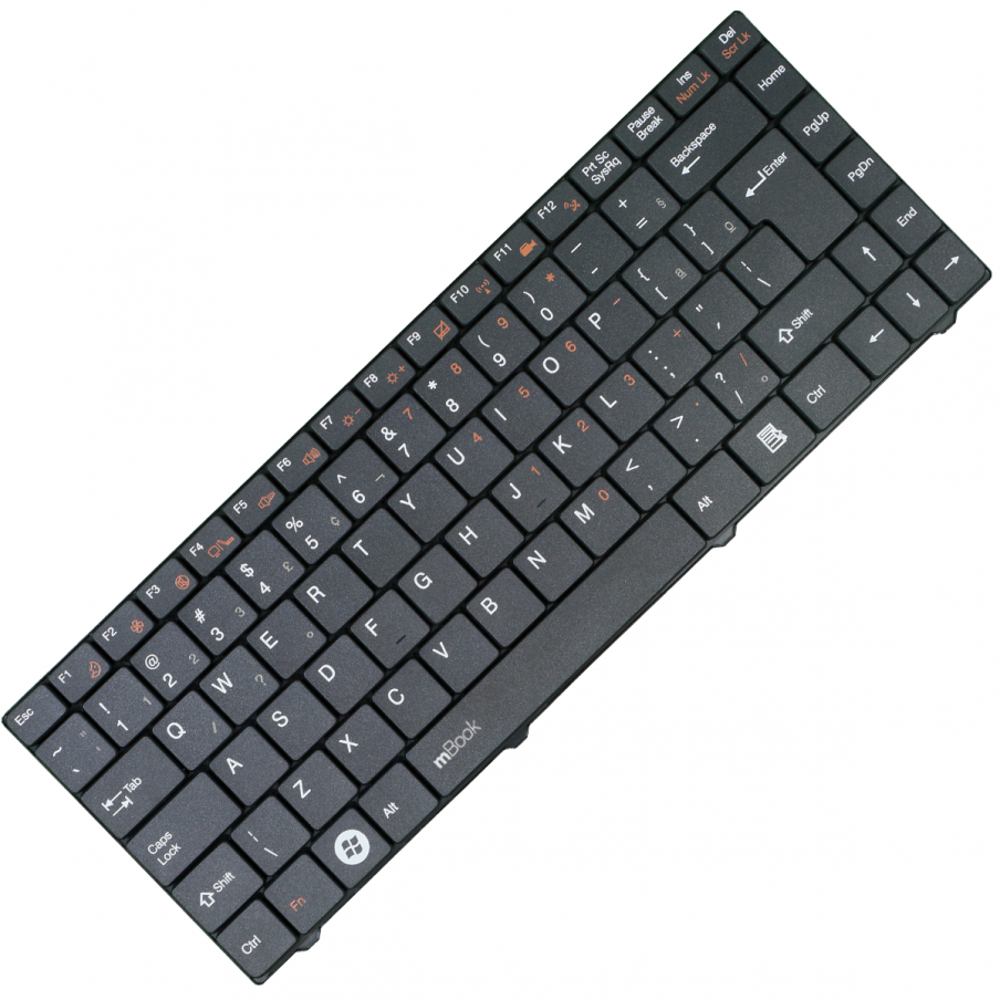 Teclado para notebook compatível com 71GU41414-00 Wifi F10