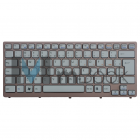 Teclado Sony Vpc-cw152c Vpccw15ec Vpccw15fa Moldura Rosa