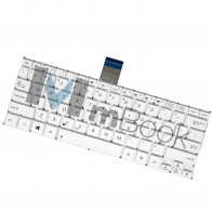 Teclado pra Asus Vivobook OKNB0-1123US00 Branco Layout US