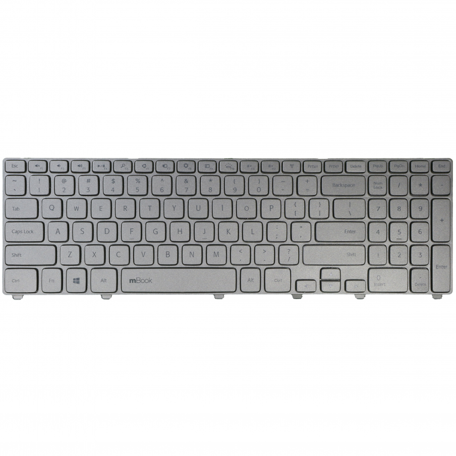 Teclado para Dell compatível com PN 0P4G0N, P4G0N US