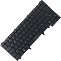 Teclado para Dell Latitude E6220, E6420 BR c/ Pointing Stick