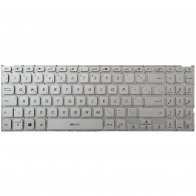 Teclado para Asus M515DAP Prateado Layout Layout BR