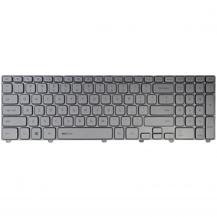 Teclado para Dell compatível com PN MP-13B53USJ442 US