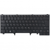 Teclado para Dell Latitude 0W62VJ BR com Pointing Stick