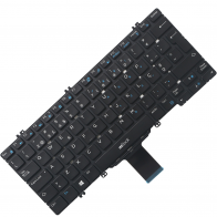 Teclado para Dell Latitude 7290 Layout PO Com Led