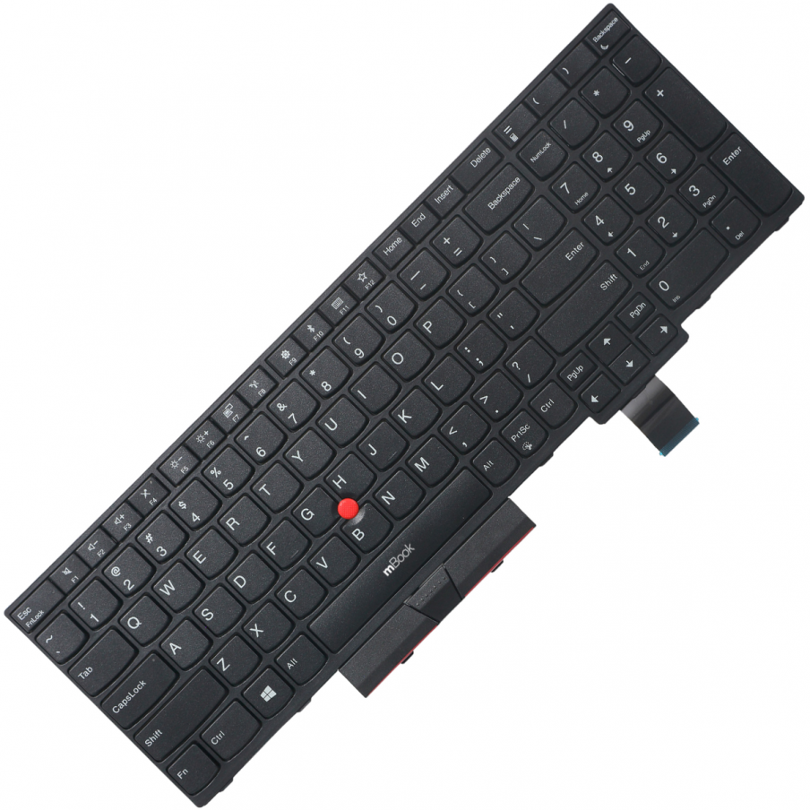 Teclado para Lenovo Thinkpad T570, T580 Layout US com Point