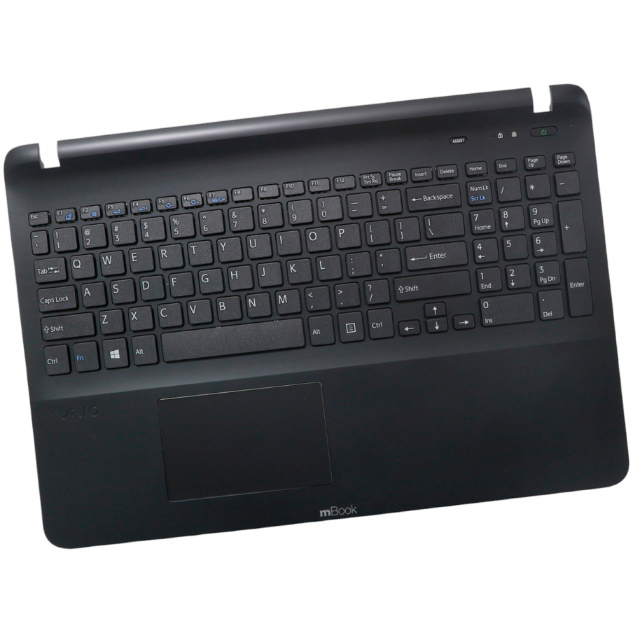 Carcaça Base Teclado para Sony Vaio Svf152c29l Preto