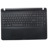 Carcaça Base Teclado para Sony VAIO SVF152C29M Preto