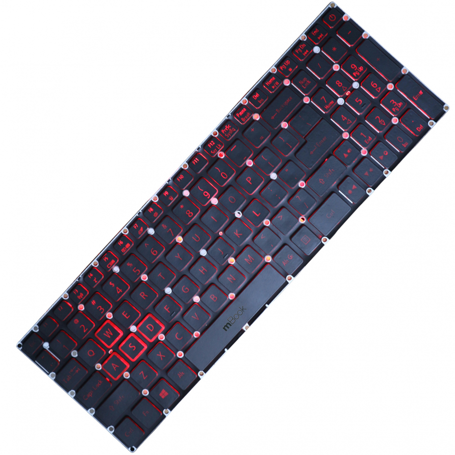 Teclado Para Notebook para Acer Gamer Nitro 5 N16c7 N17c1