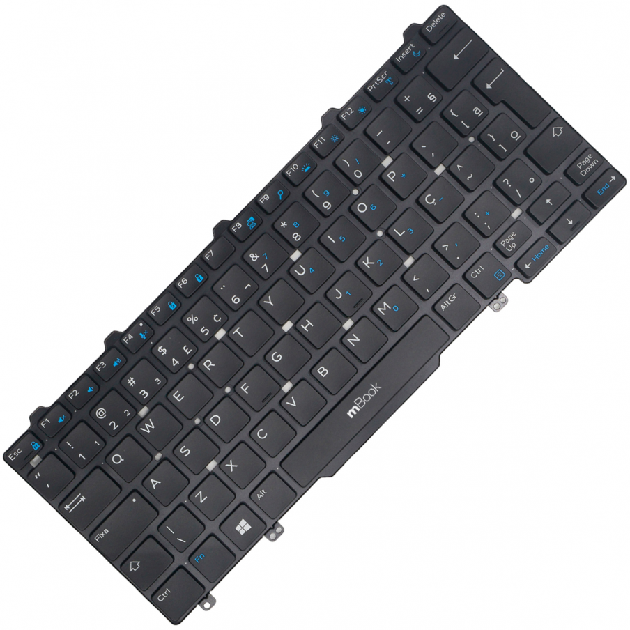 Teclado para Dell Latitude E7250, 7250 BR Ç