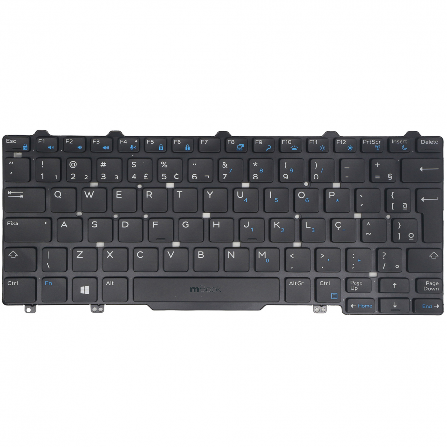 Teclado para Dell Latitude E7250, 7250 BR Ç