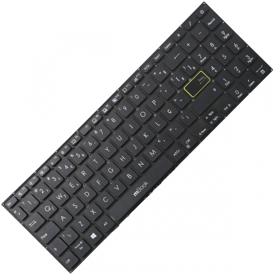 Teclado para Asus VivoBook S533F Series BR Ç ABNT2