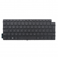 Teclado compatível com Dell Inspiron 14 P83F Cinza com Led