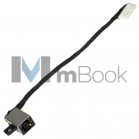 Conector DC jack para Dell compatível com 04vp7c