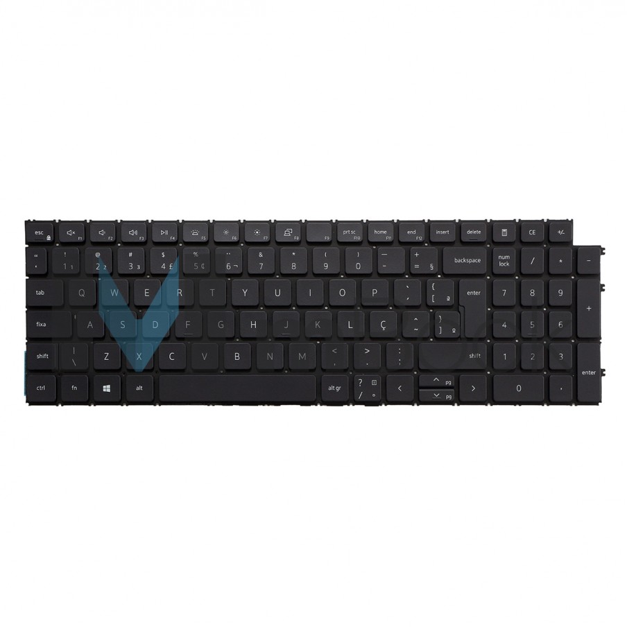 Teclado Para Dell Latitude 3520 3525 3530 Com Led Luminoso