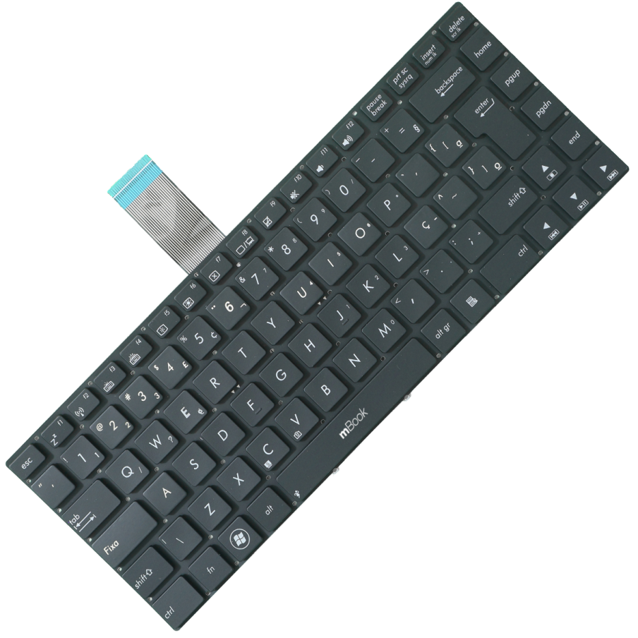 Teclado para Asus compatível com 0kn0-mf1ik13 BR