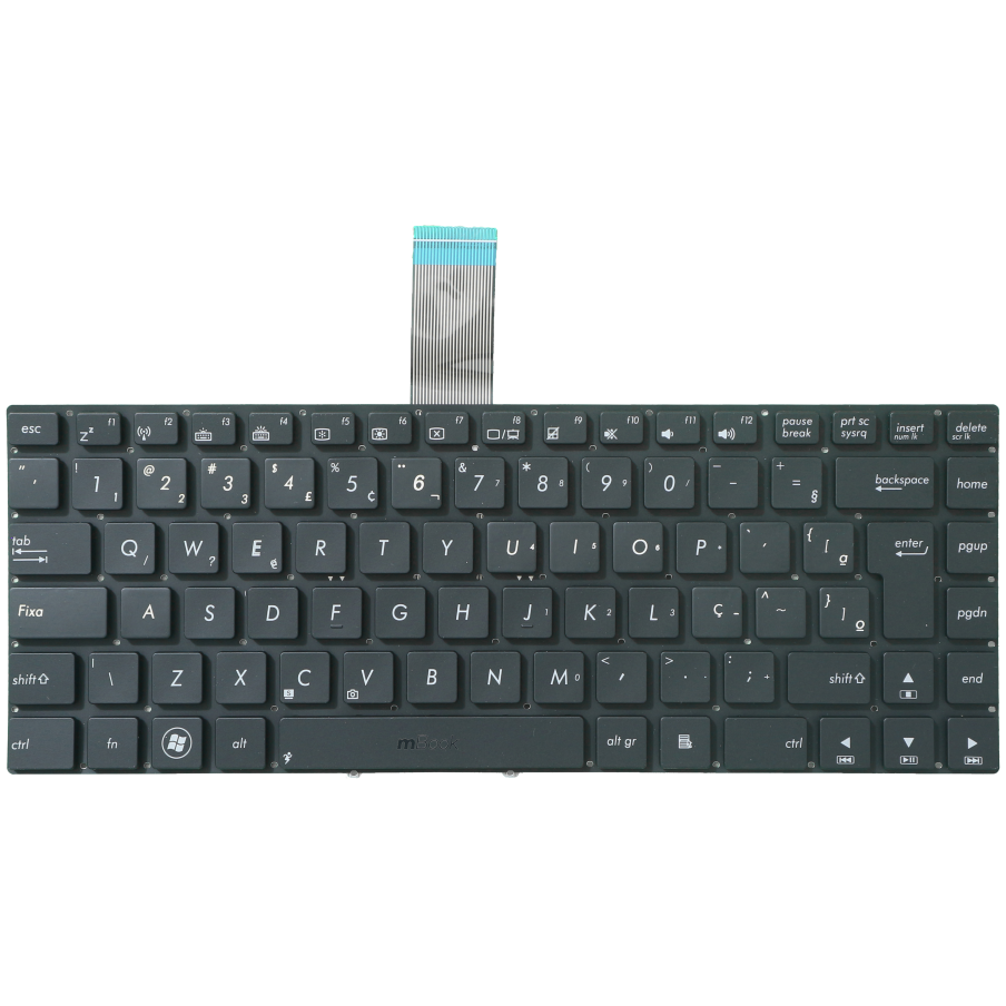 Teclado para Asus compatível com 0knb0-4620uk00 BR