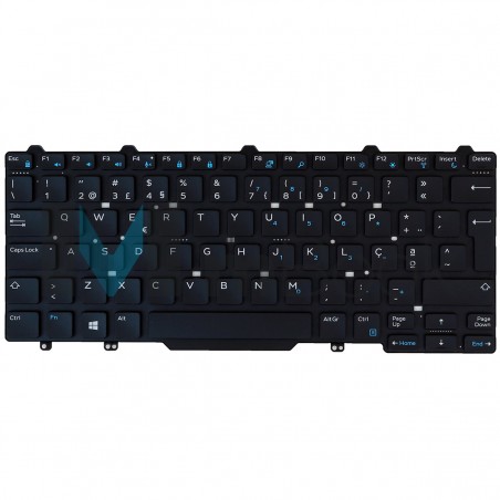 Teclado para Dell Latitude compatível com pk1313d3a16 Po