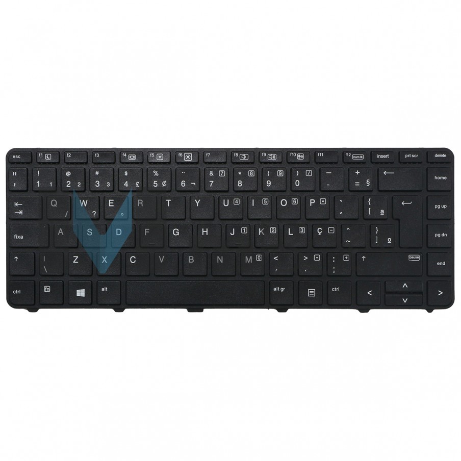 Teclado para Hp Probookcompatível com 818356-201