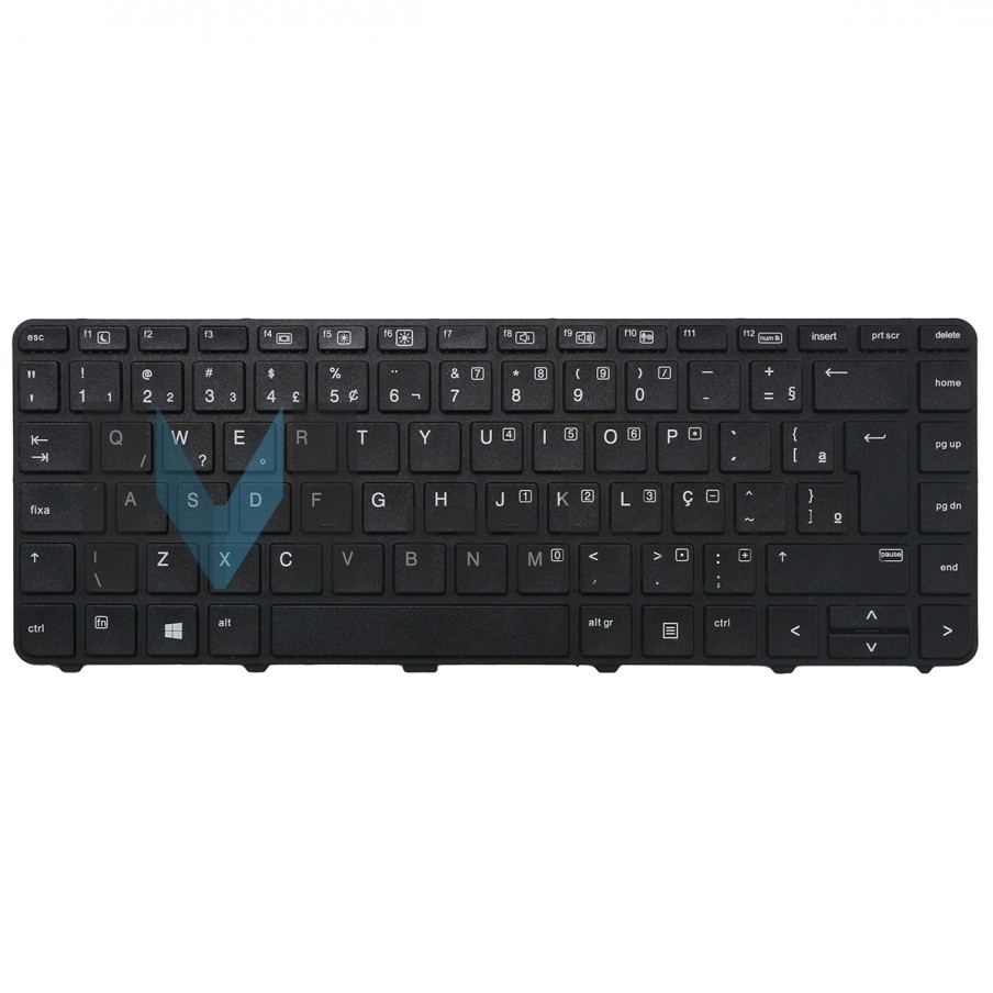 Teclado para Hp Probookcompatível com 818356-201