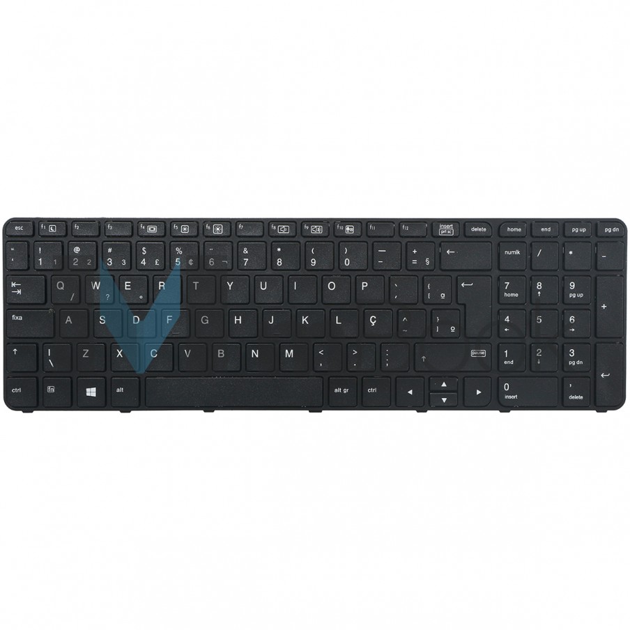 Teclado Para Hp compatível com 837551-001 BR Ç