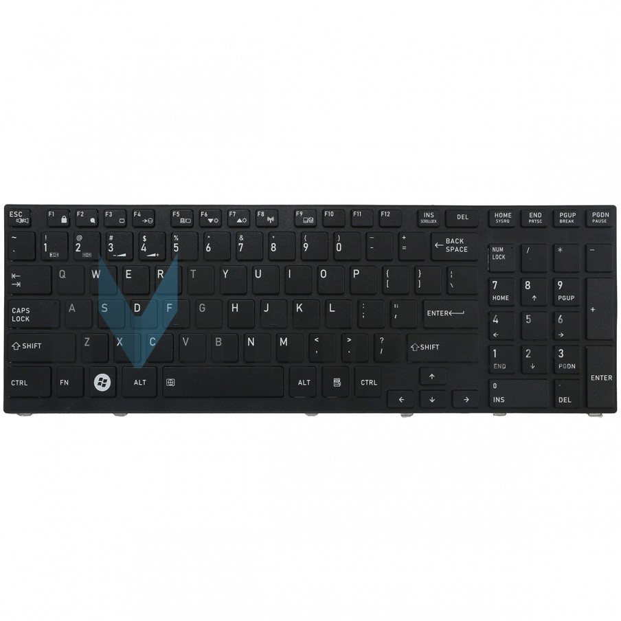 Teclado Para Toshiba Satellite compatível com pk130iu2b00 US