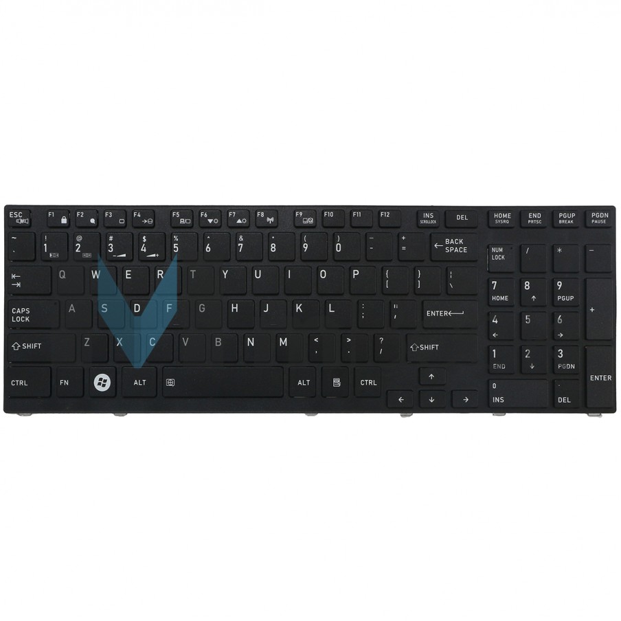 Teclado Para Toshiba Satellite compatível com pk130iu2b00 US