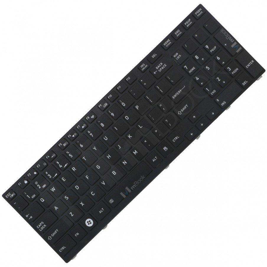 Teclado Para Toshiba Satellite compatível com pk130iu2b00 US