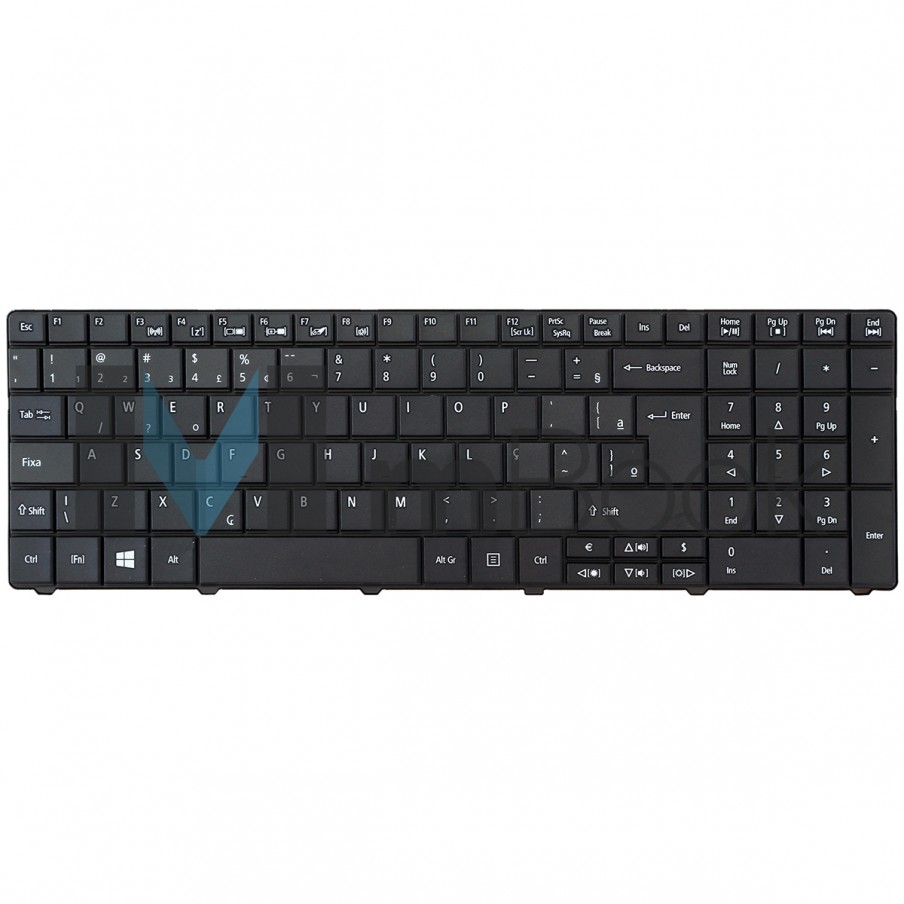 Teclado para Acer compatível com PK130PL1B27