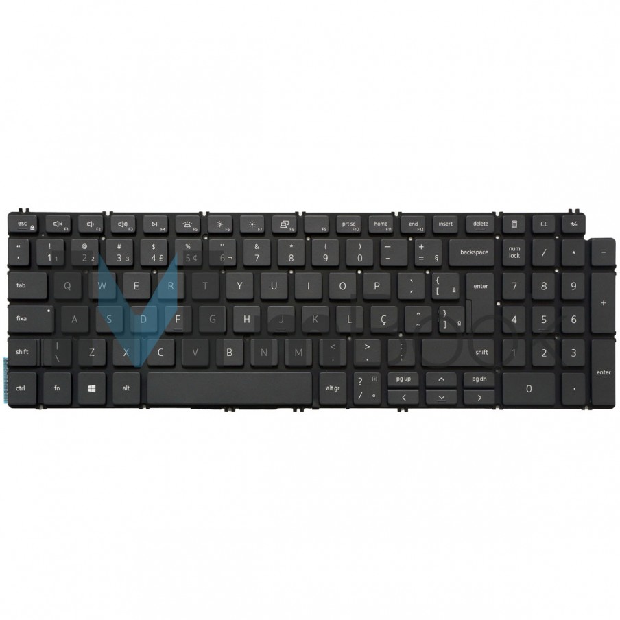 Teclado Para Dell Vostro 15 3501, 5584, 5580 Com leds