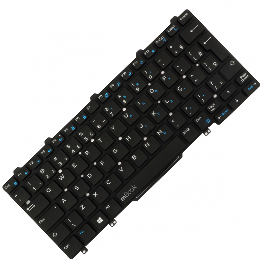 Teclado para Dell Latitude compatível com v151925br