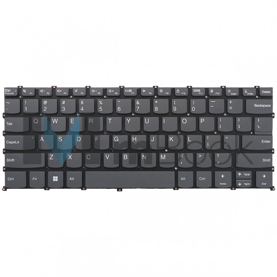 Teclado para Lenovo compatível com 9z.ndiibn.e01 Layout US