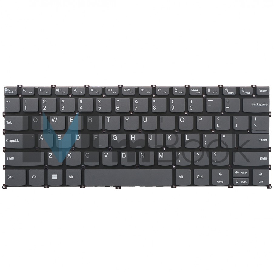 Teclado para Lenovo compatível com 9z.ndiibn.e01 Layout US