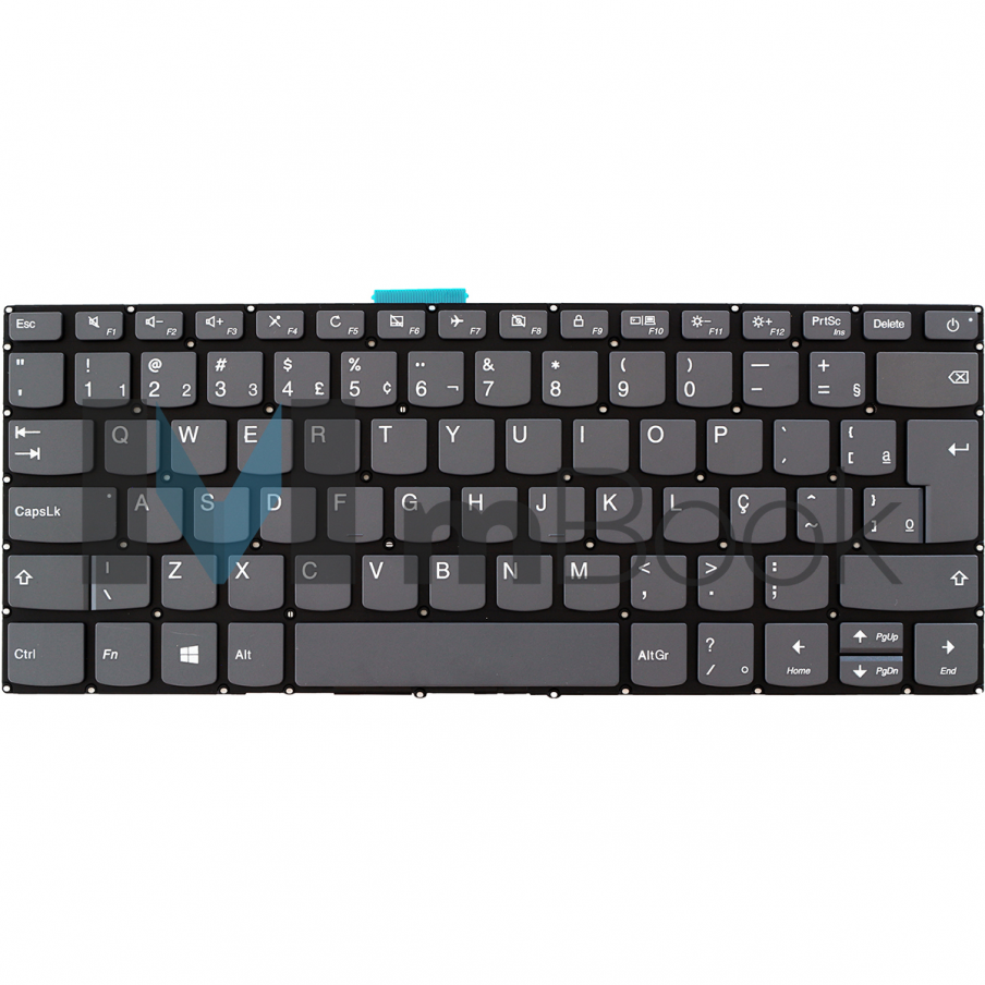 Teclado para Lenovo Ideapad compatível com Pk131yn3a20