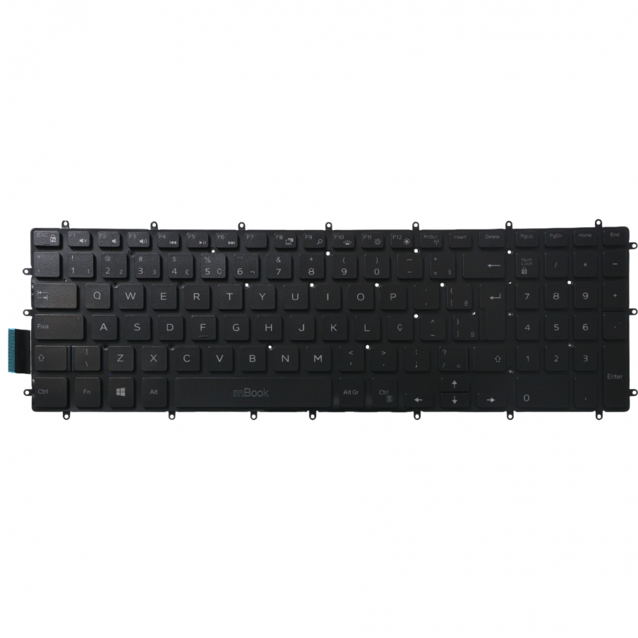 Teclado pra Dell Inspiron P75F005 com LED