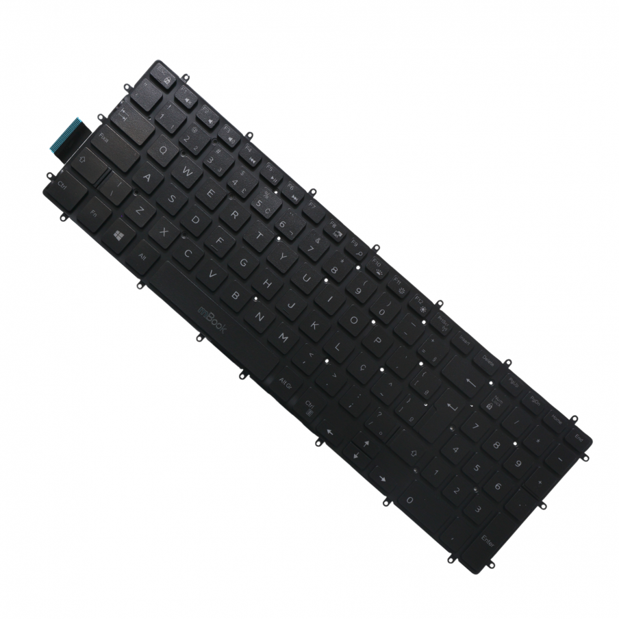 Teclado pra Dell Inspiron P75F005 com LED