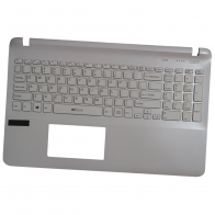 Carcaça Base Teclado para Sony VAIO SVF15325CBB Branco