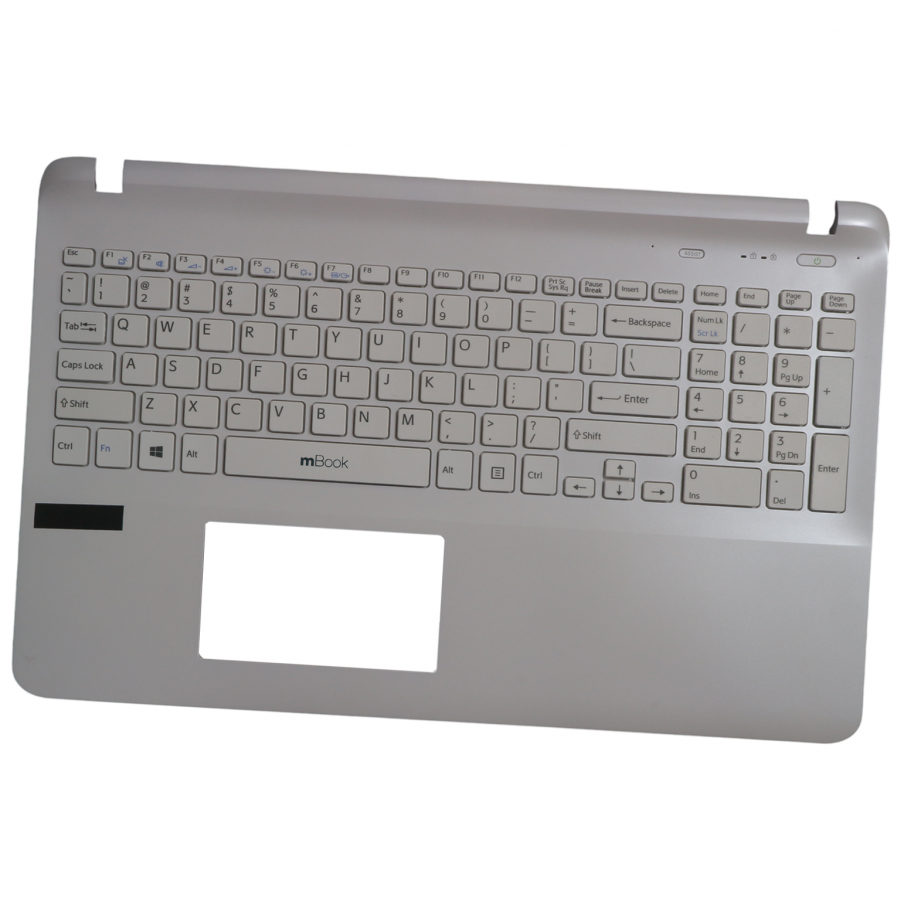 Carcaça Base Teclado para Sony VAIO SVF15327EJW Branco