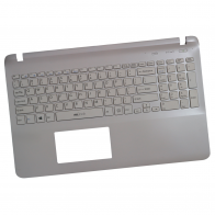 Carcaça Base Teclado para Sony VAIO Svf152c29m Branco